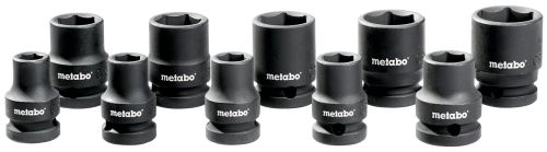 METABO Zestaw nakrętek do klucza udarowego 1/2" (10 szt.) 628831000