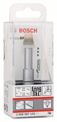 BOSCH Wiertła diamentowe do wiercenia na sucho Easy Dry Best for Ceramic 10 x 33 mm 2608587142