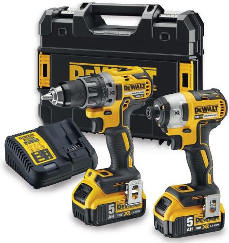 Zestaw narzędzi akumulatorowych DeWALT Combo 18V 2x5,0 Ah DCK268P2T