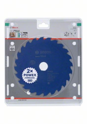 BOSCH Brzeszczot do pił akumulatorowych; Ekspert do drewna 210x30x1,7/1,2x24T 2608644516