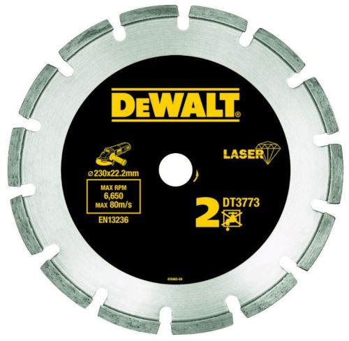 Tarcza DeWALT DIA do materiałów ściernych 230 x 22,2 mm DT3773