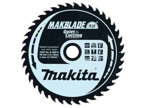 Brzeszczot do drewna MAKITA MAKBLADEplus 305x2,6x30 mm 60 zębów B-08729