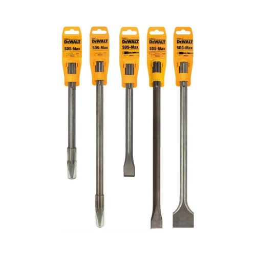 Zestaw dłut DeWALT do SDS-max (5 szt.) SDSMAXSET2