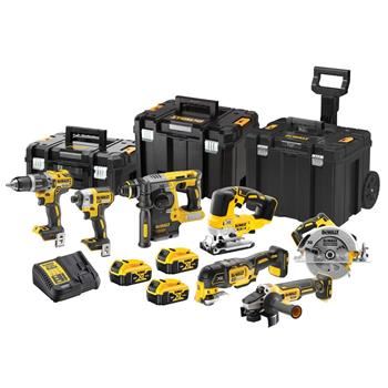 Zestaw narzędzi akumulatorowych DeWALT 18 V, 3 akumulatory DCK755P3T