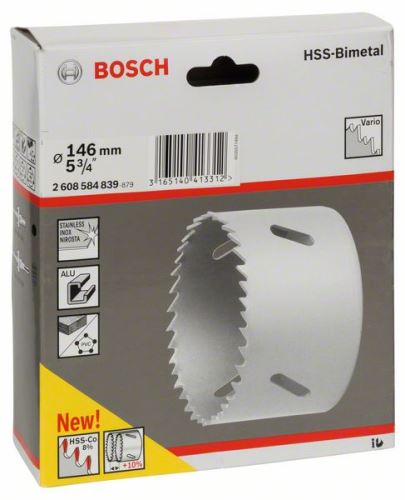 Dziurkacz bimetaliczny BOSCH HSS do adaptera standardowego 146 mm, 5 3/4" 2608584839