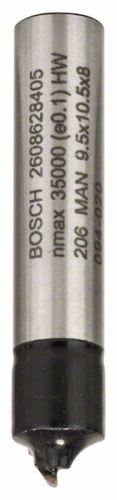 BOSCH Frez podcinający 8 mm, R1 3,2 mm, D 9,5 mm, L 10,2 mm, G 41 mm 2608628405