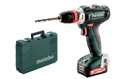 Wiertarko-wkrętarka akumulatorowa Metabo POWERMAXX BS 12 Q 601037500