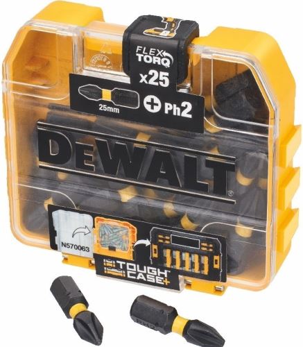 Zestaw bitów DeWALT Ph 2 FLEXTORQ (25 szt.) DT70555T