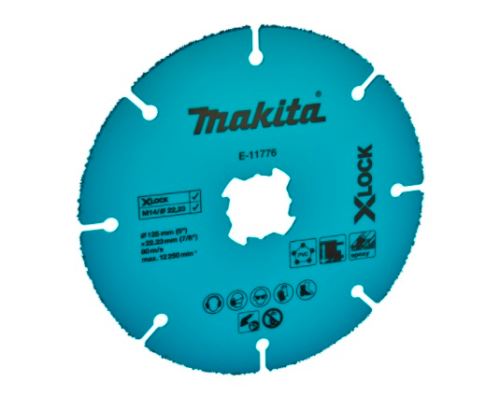 Tarcza diamentowa MAKITA TCT X-Lock 125x2x22,23 mm E-11776