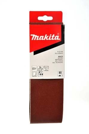 Taśma szlifierska MAKITA 76x533 mm K40 5 szt. P-37172