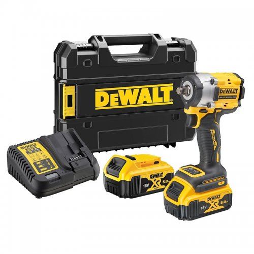 DEWALT Akumulatorowa wkrętarka udarowa 18V 2x5.0Ah DCF921P2T