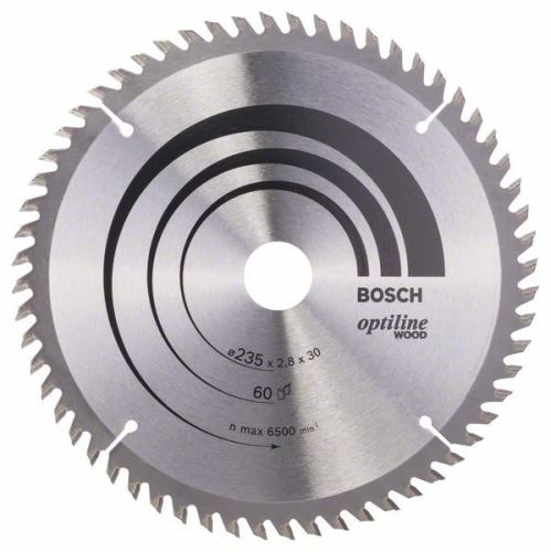 BOSCH Brzeszczot Optiline Wood 235 x 30/25 x 2,8 mm, 60 2608641192