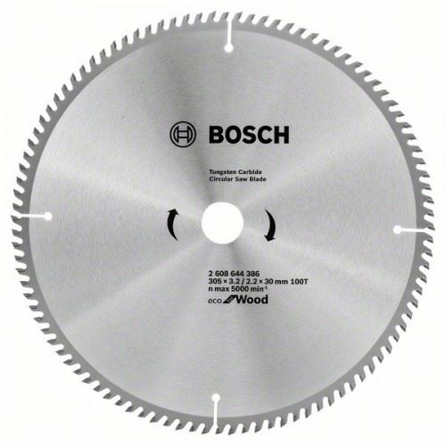 BOSCH Brzeszczot Eco do drewna 305x3,2/2,2x30 100T 2608644386