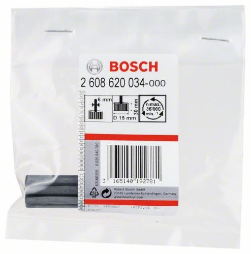 BOSCH Chwyt mocujący do pierścieni szlifierskich 15 mm, 30 mm 2608620034