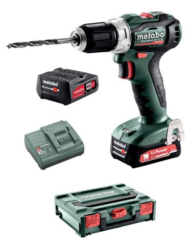 Wiertarko-wkrętarka akumulatorowa Metabo PowerMaxx BS 12 BL (601038500)