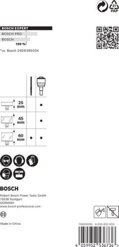 Adapter BOSCH EXPERT Power Change Plus i wiertło centrujące HSS-G 7,15x105mm (2 szt.) 2608900527