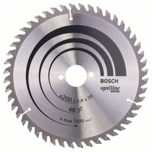 BOSCH Brzeszczot Optiline Wood 200 x 30 x 2,8 mm, 48 2608640620