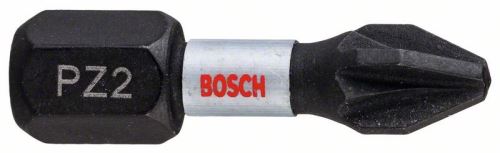 BOSCH PZ2 Bit kontroli udaru 25 mm, 2 szt. 2608522401