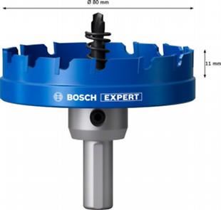 Dziurkacz węglikowy BOSCH EXPERT do blachy 80mm 2608901445