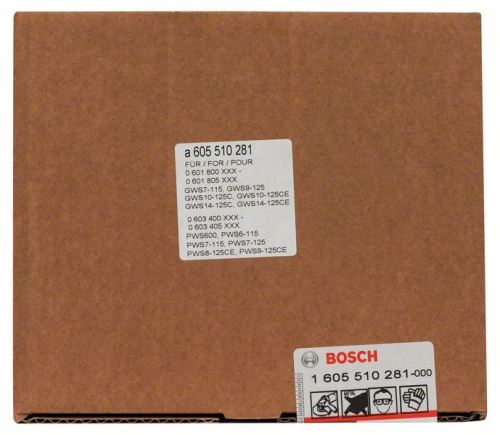 BOSCH Osłony ekstraktora do szlifowania 125 mm 1605510281