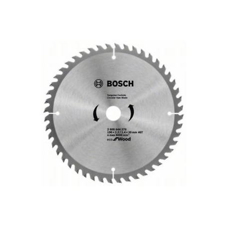 BOSCH Brzeszczot Eco do drewna 190x2,2/1,4x20 48T 2608644378