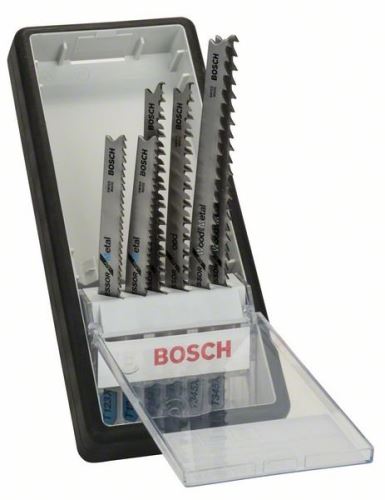 Zestaw 6 brzeszczotów BOSCH Robust Line Progressor, z chwytem TT 123 X (2x); T 234 X (2x); T 345 XF (2x) 2607010531