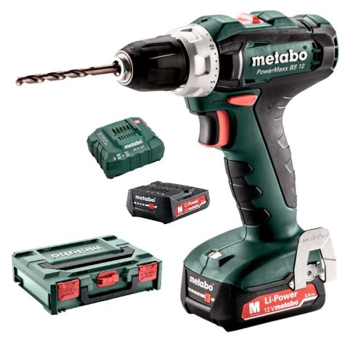 Wiertarko-wkrętarka akumulatorowa METABO PowerMaxx BS 12 601036500