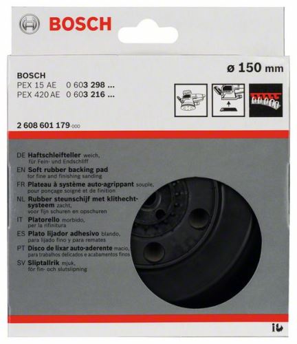 BOSCH Tarcze szlifierskie miękkie, 150 mm 2608601179