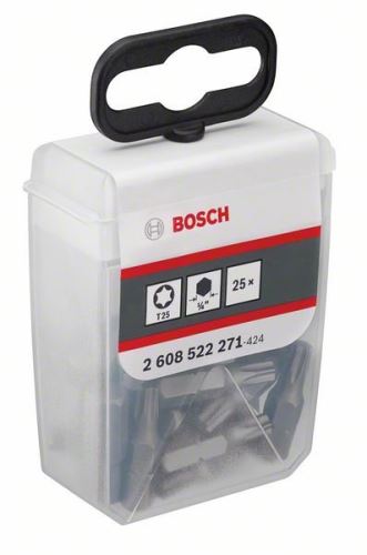 Pudełko BOSCH TicTac T25 ekstra twarde T 25, 25 mm (25 szt.) 2608522271