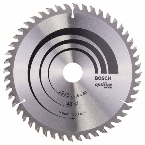 BOSCH Brzeszczot Optiline Wood 210 x 30 x 2,8 mm, 48 2608640623