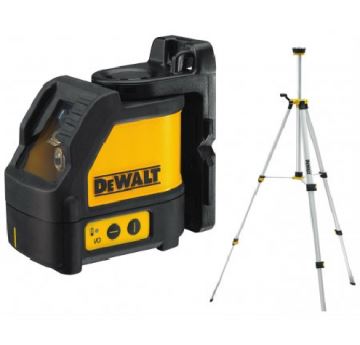 Laser krzyżowy DeWALT ze stojakiem DW088KTRI