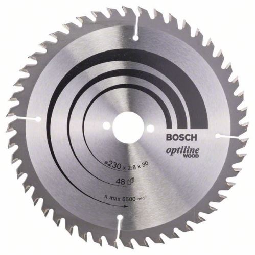 BOSCH Brzeszczot Optiline Wood 230 x 30 x 2,8 mm, 48 2608640629