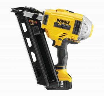 Gwoździarka akumulatorowa DeWALT 90 mm, 18 V / 5,0 Ah, DCN695P2