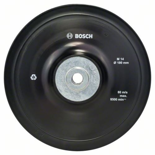 BOSCH Płyta nośna Standard M14 180 mm 180 mm, 8500 obr/min 2608601209