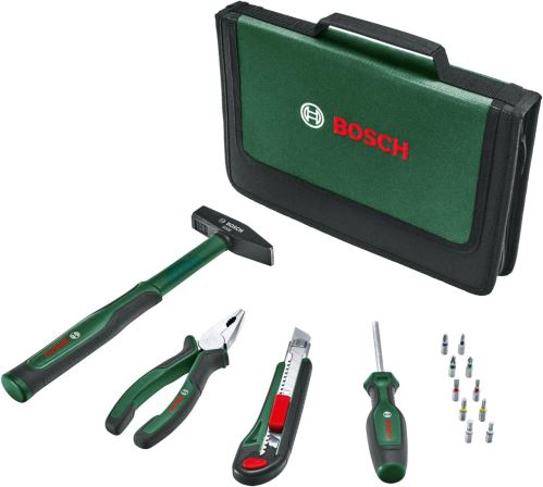 BOSCH Zestaw narzędzi ręcznych startowych 14 sztuk 1600A02BY3