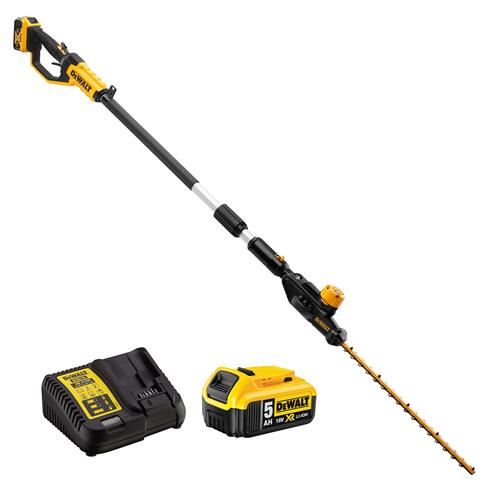 Akumulatorowe nożyce do żywopłotu DeWALT 18 V DCMPH566P1