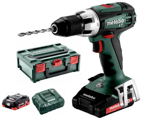 Wiertarka akumulatorowa METABO BS 18 LT Compact 2x2.0 Ah /1-13mm/ 602102530