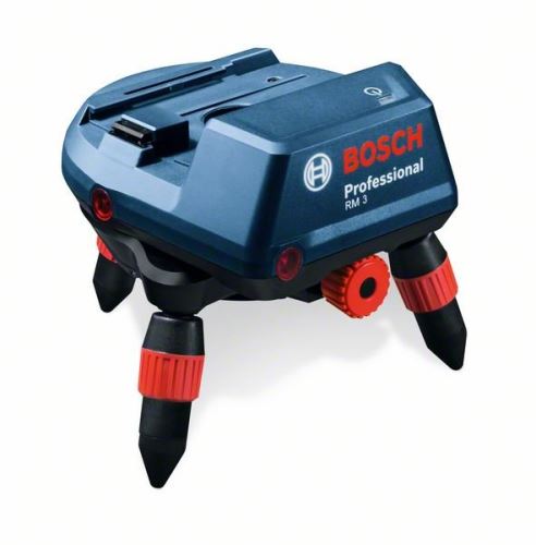 BOSCH Obrotowe mocowanie silnika + pilot zdalnego sterowania RM 3 + RC2 0601092800