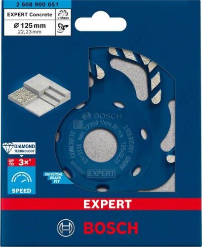 Diamentowe koło garnkowe BOSCH EXPERT BETON 125mm 2608900651